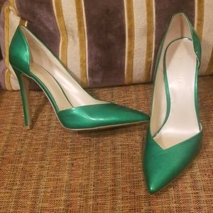Green Nine West Pumps